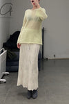 SWAYING/KNIT Velvet Straight Skirt SW212XZ23 PS36
